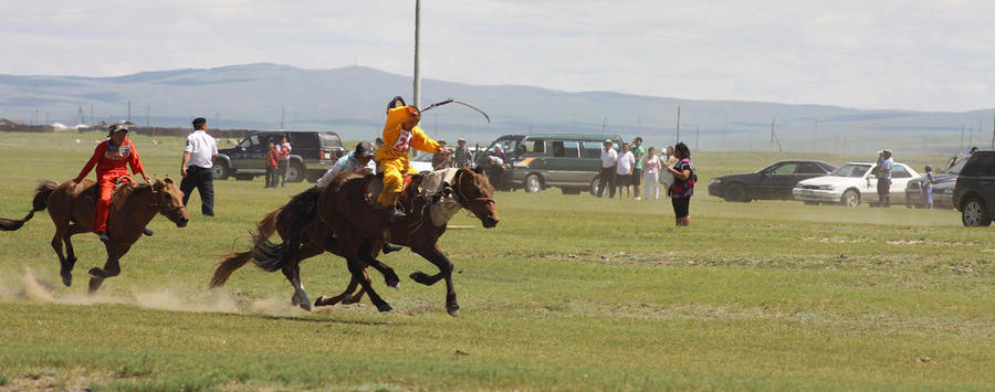 Participate in the Local Naadam Festival