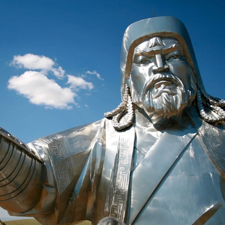 Genghis Khan Statue in Mongolia