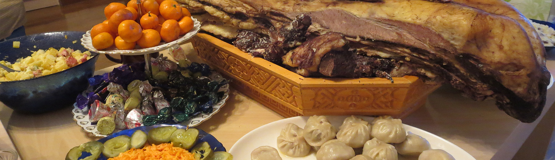 Mongolian traditional food and beverage