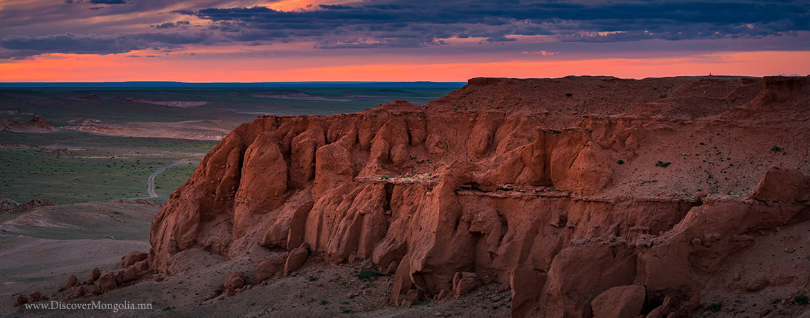 Mongolian Gobi Desert Flaming Cliffs