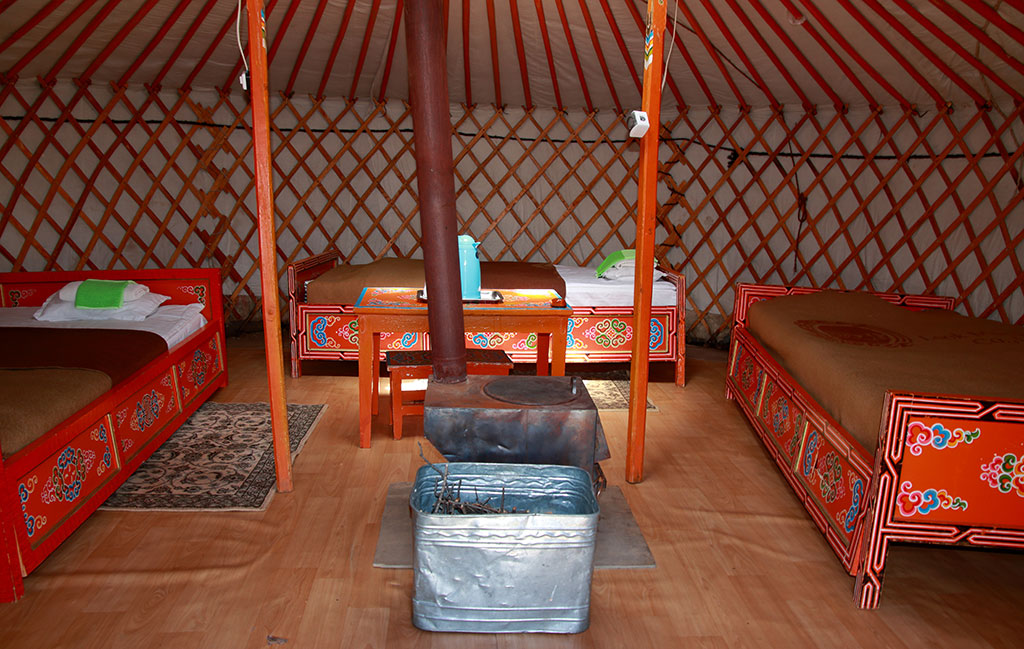 Tourist ger camp