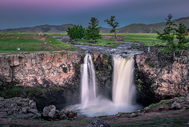 orkhon waterfall